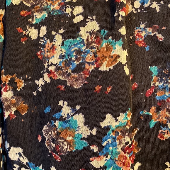 OG Y2K Floral Chiffon Mini Dress - Picture 2 of 3